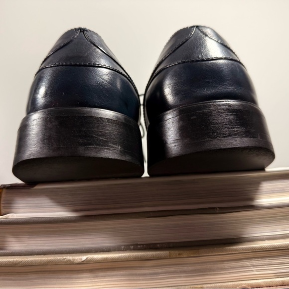 Stacy Adam’s Size 12 Navy Blue Snakeskin Men’s Shoes - Picture 6 of 16